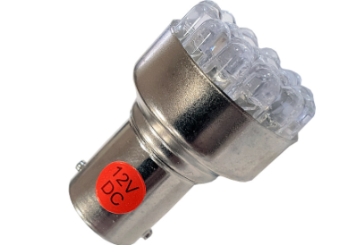 Glödlampa Baklj.12V  Led Röd 1Pol