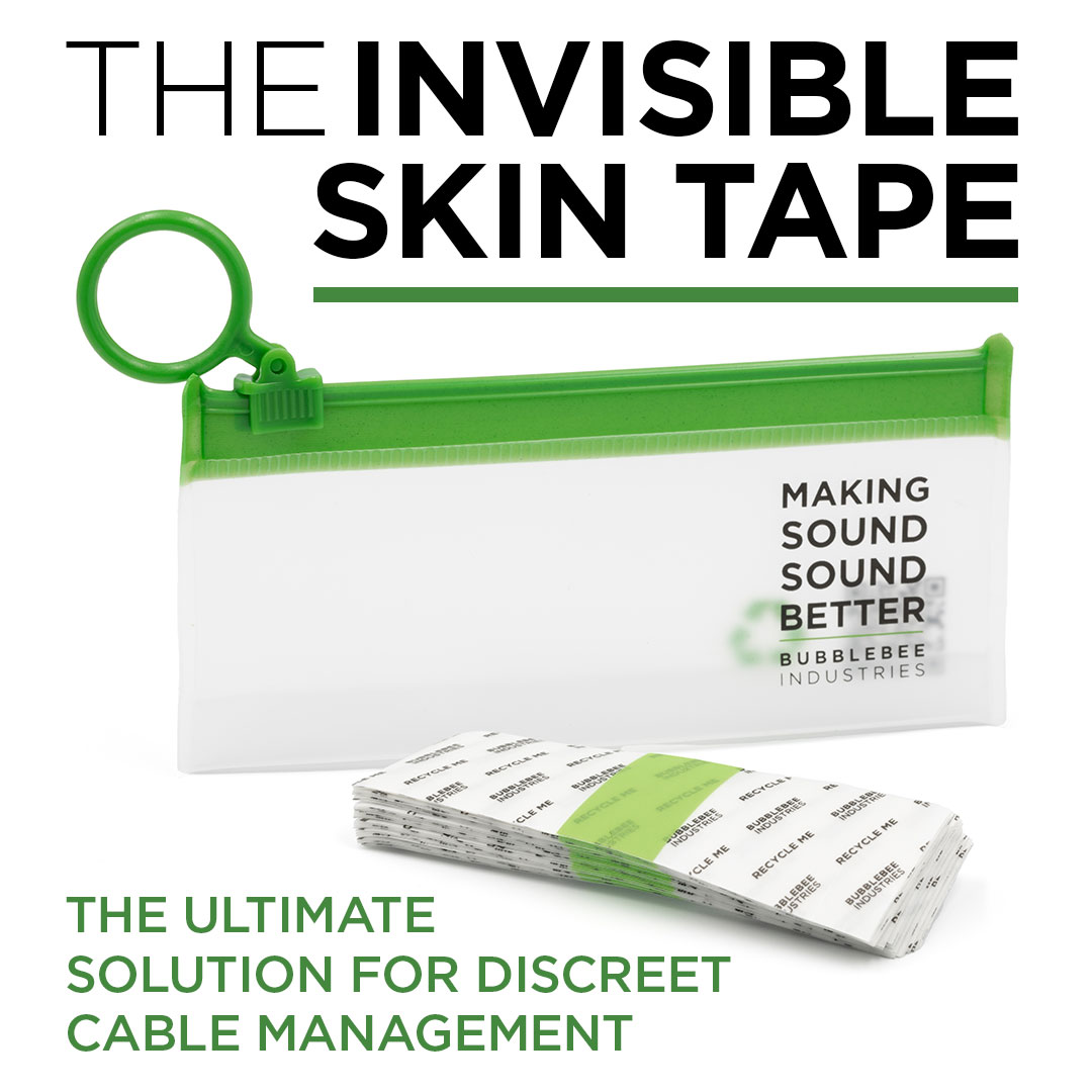 THE INVISIBLE SKIN TAPE - The Ultimate Solution for Discrete Cable Management