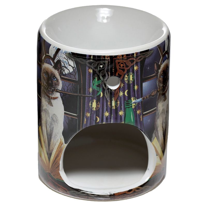 Lisa Parker Hocus Pocus Cat Katt Aromalampa i Keramik - 2
