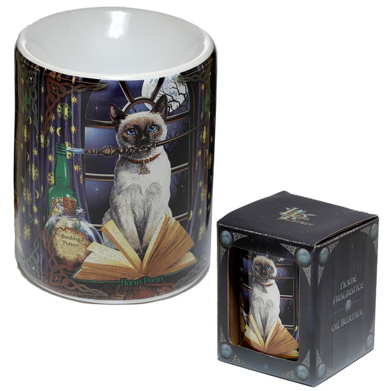 Lisa Parker Hocus Pocus Cat Katt Aromalampa i Keramik - 3