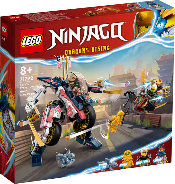LEGO 71792 Soran muuntuva moottoripyörärobotti Ninjago