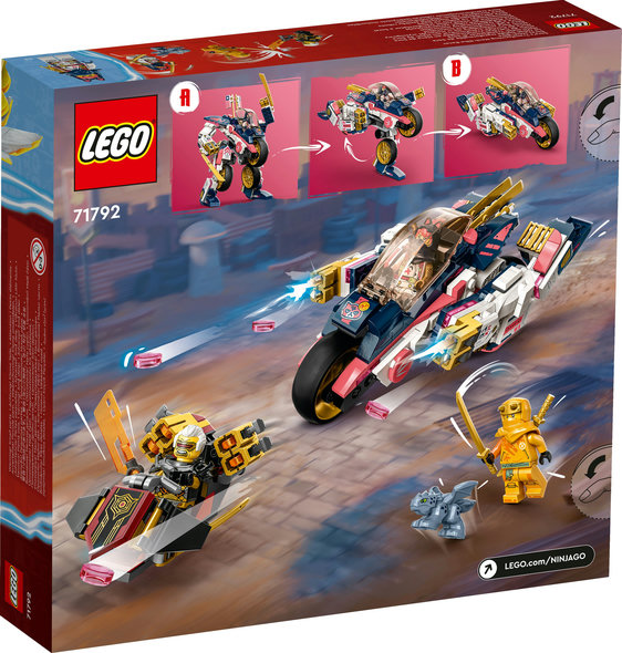 LEGO 71792 Soran muuntuva moottoripyörärobotti Ninjago - 2