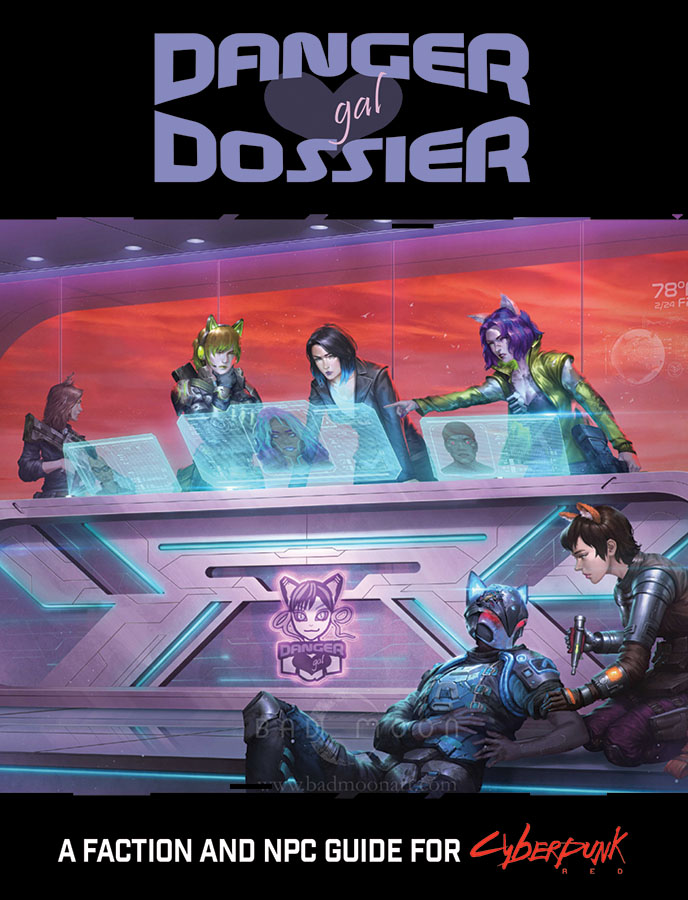 Cyberpunk RED: Danger Gal Dossier  + PDF