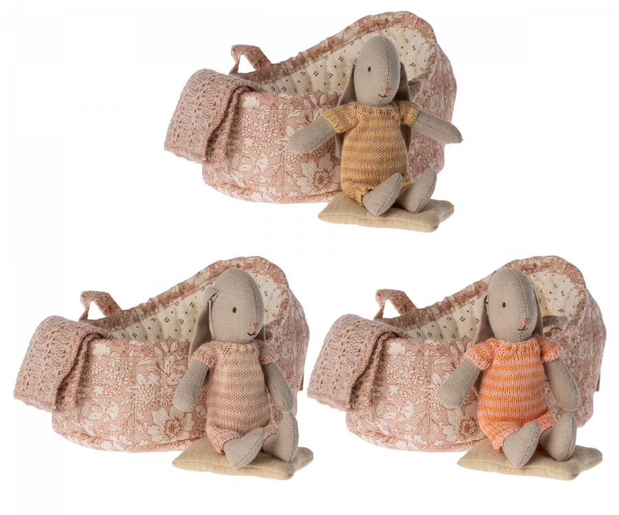 Maileg  Bunny i babylift - Micro (1 st)