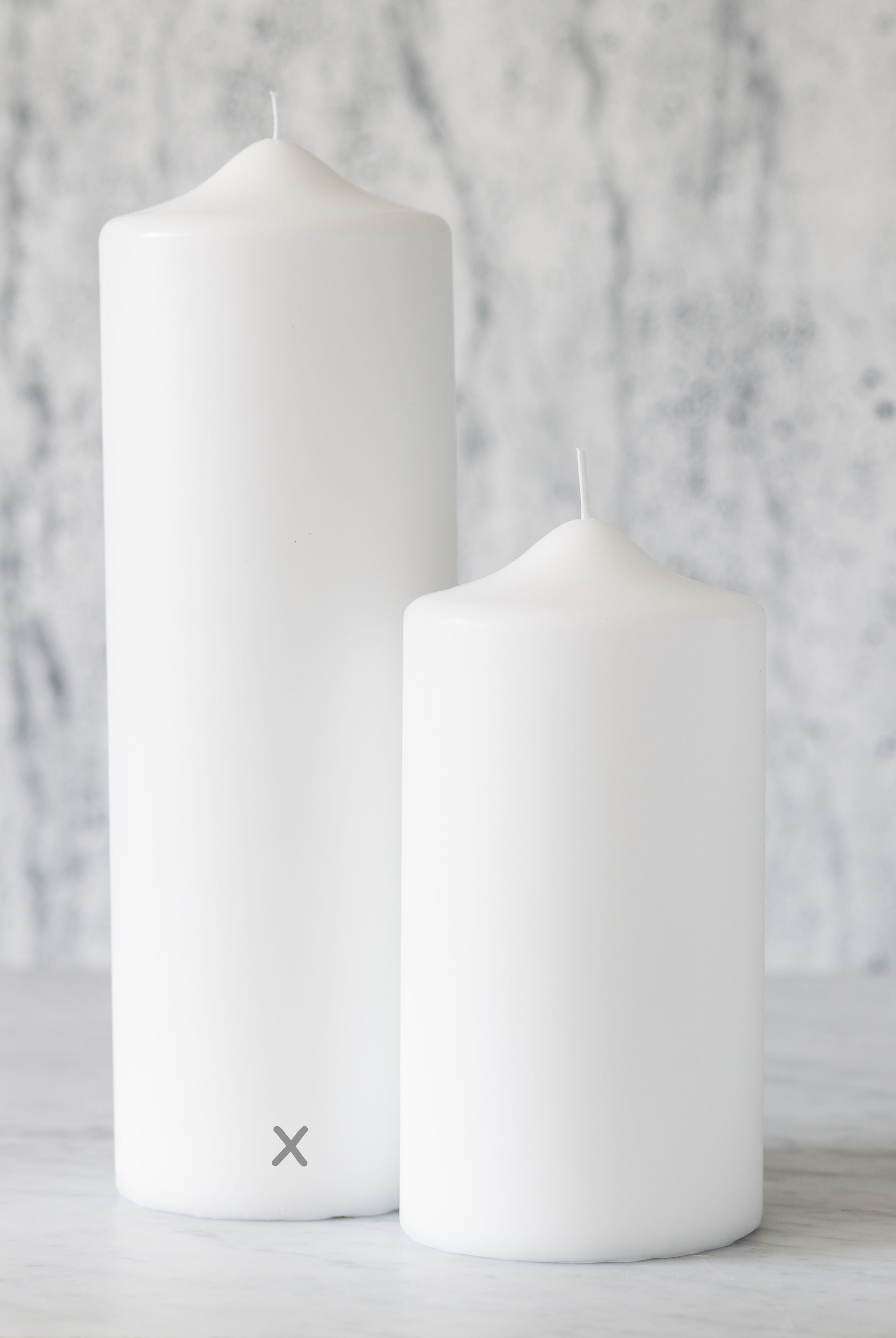 Blockljus Mörkgrön Matt 10x30
