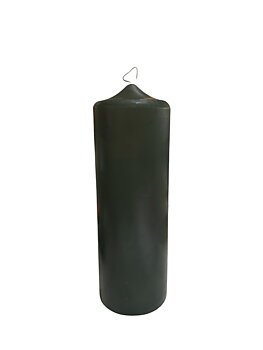 Blockljus Mörkgrön Matt 10x30