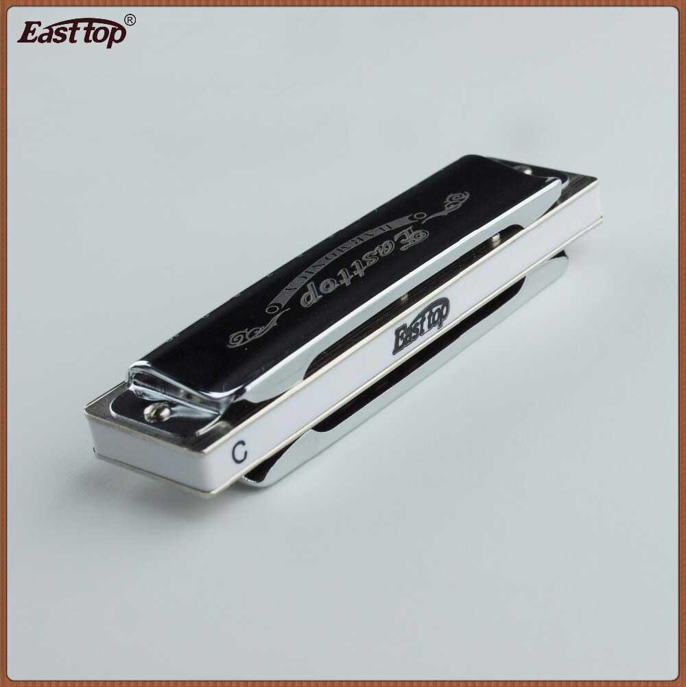 Easttop Blues harmonica - Silver T008 - 3