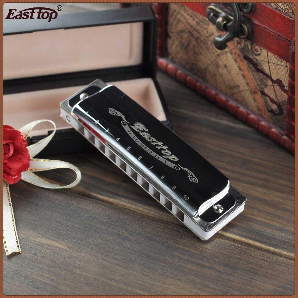 Easttop Blues harmonica - Silver T008 - 2