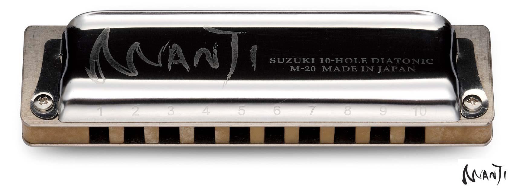 Suzuki Manji M-20 Standard Diatonic Harmonica