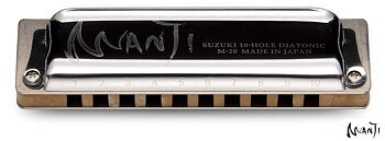 Suzuki Manji M-20 Standard Diatonic Harmonica
