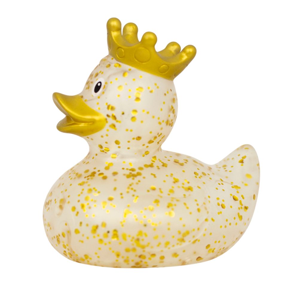 Badanka, Anka med krona, Glitter, guld - 2