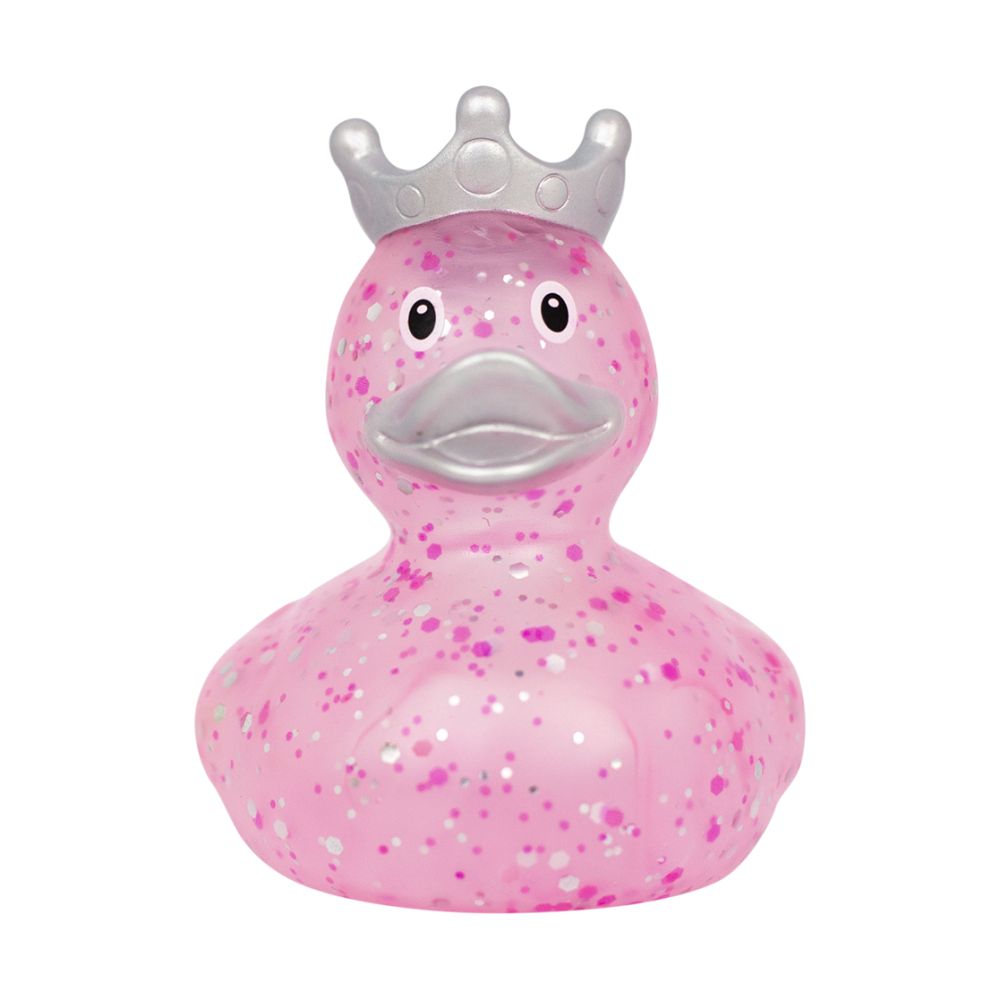 Badanka, Anka med krona, Glitter, rosa