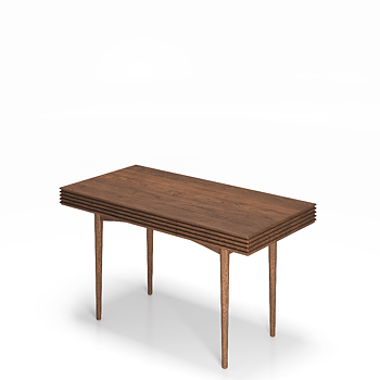Groove desk 130x65 cm -dk3