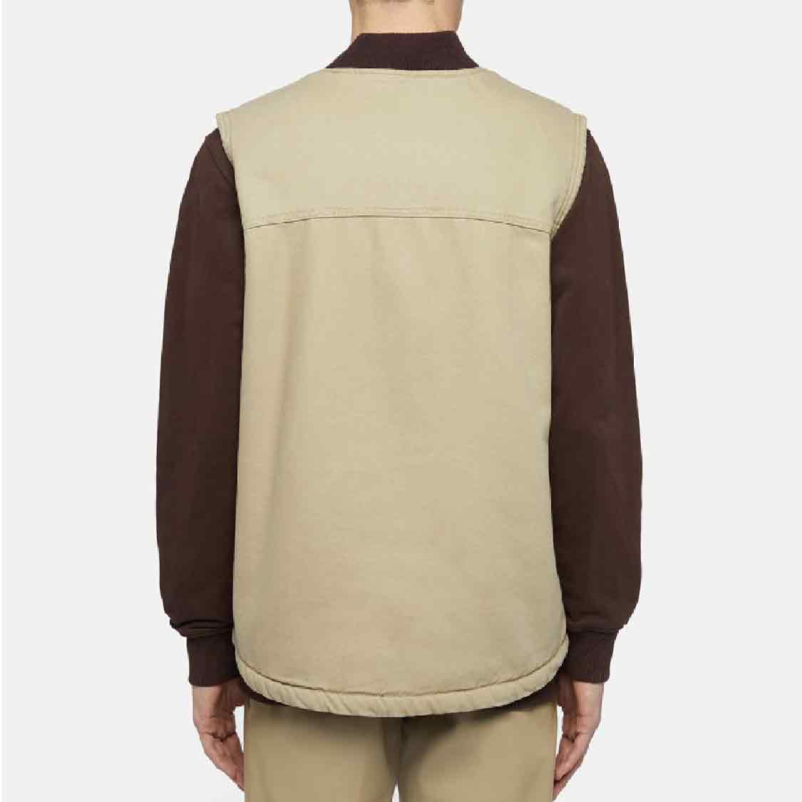 Dickies - Duck Canvas Vest Stone Washed Desert Sand - 2