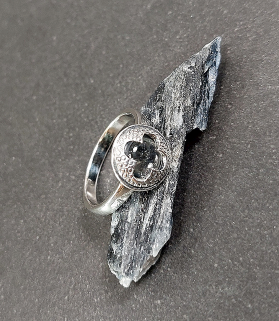 Gotlandsjuvel Ring  i Silver och Bergkristall - 2