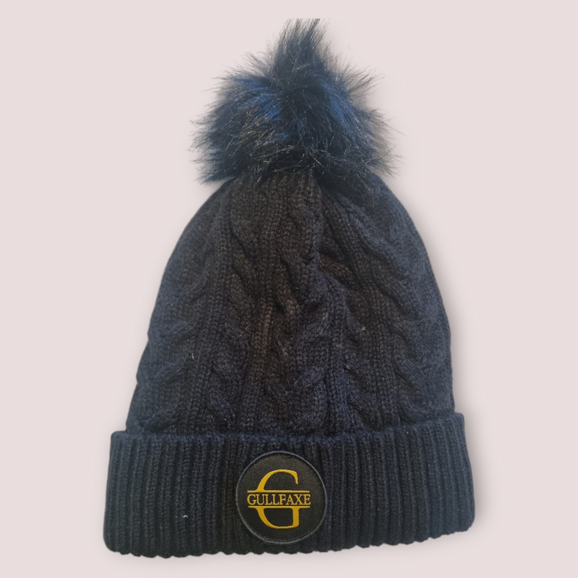 Knitted pompom hat - 5