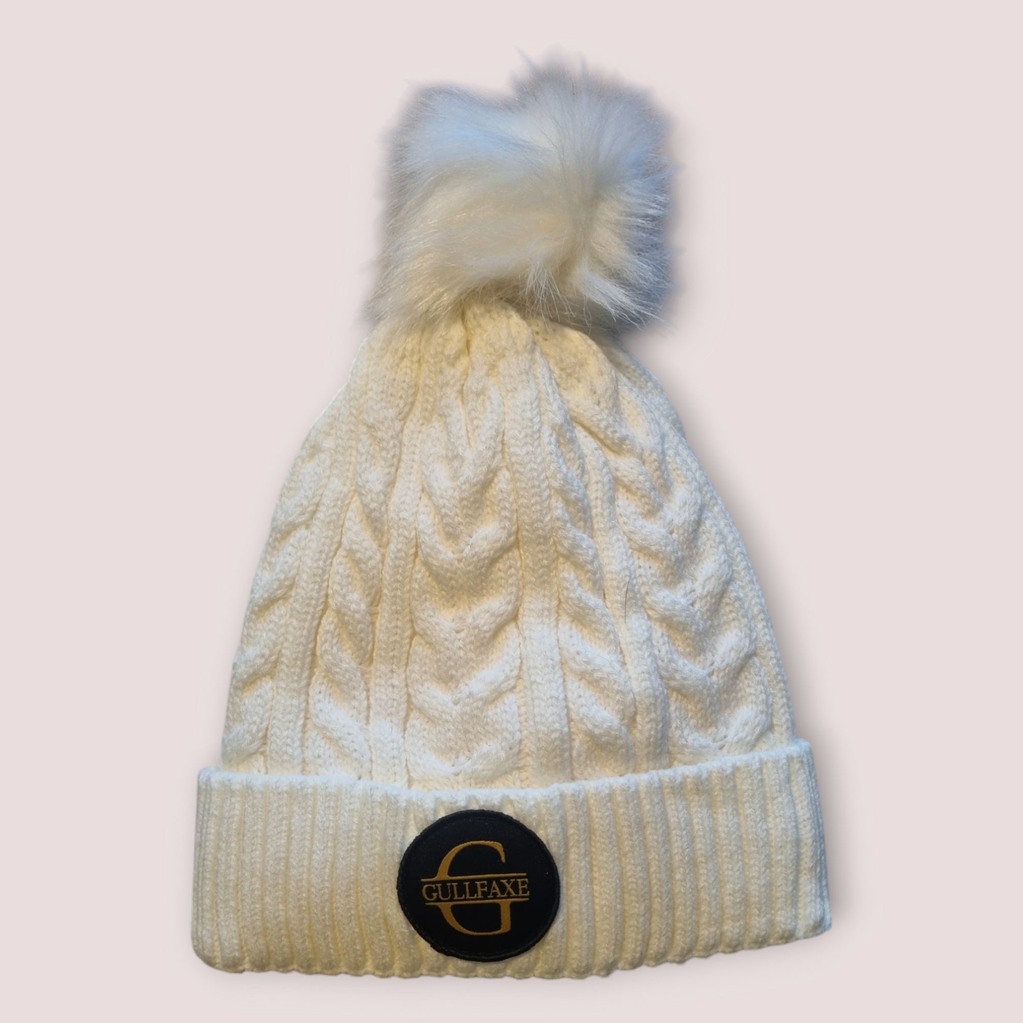 Knitted pompom hat - 3