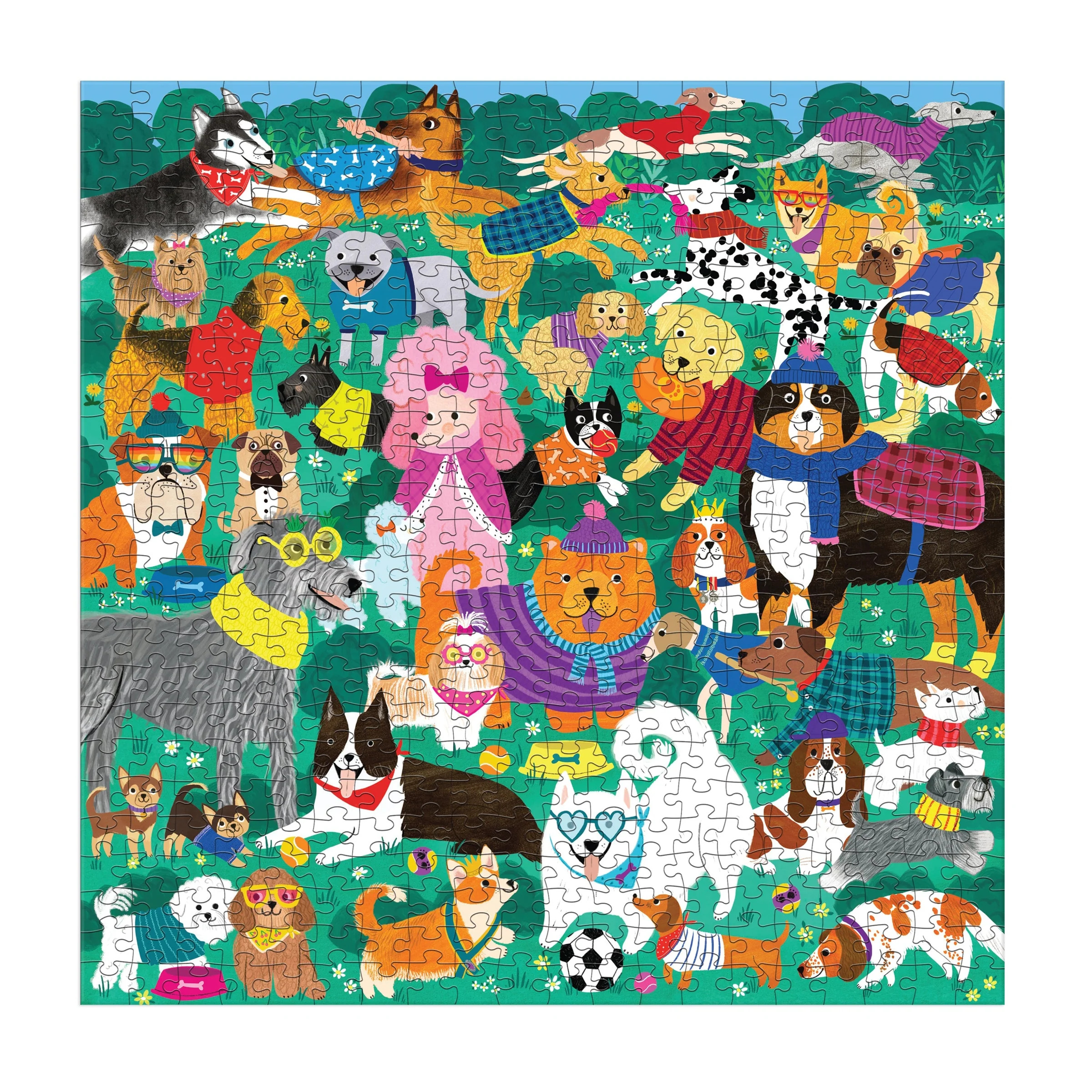 Doggone Days 500 Family Puzzle - 2