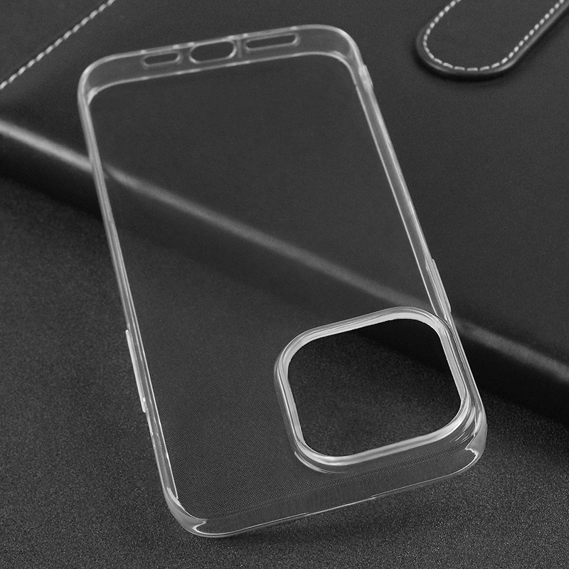 iPhone 15 Plus - Transparent Shell + Fully Tempered Protective Glass - 3
