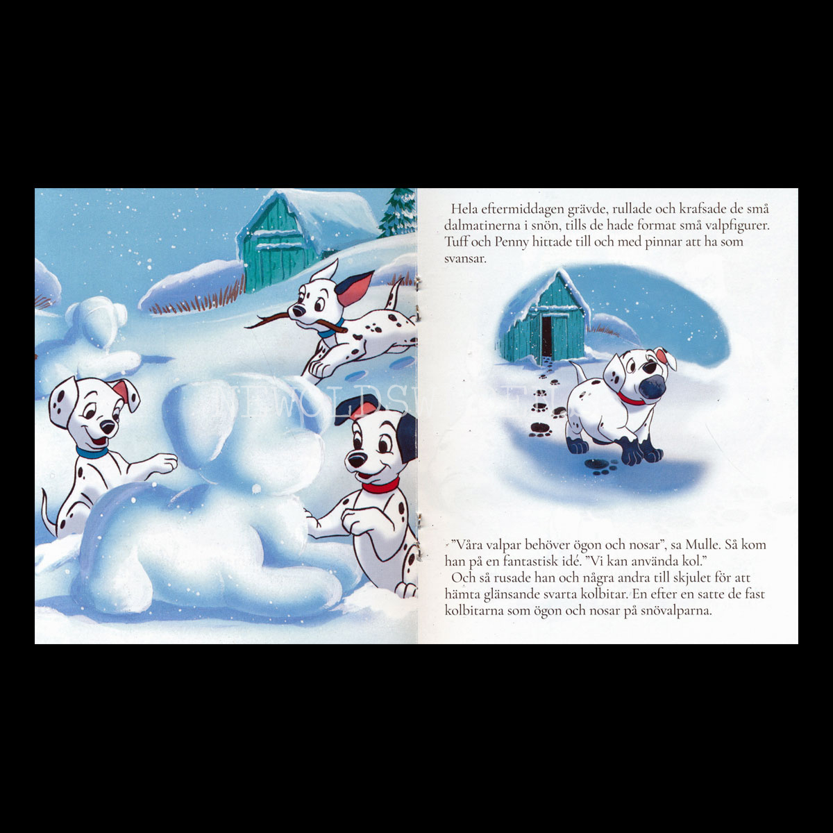 101 DALMATINER - SNÖVALPAR - Disney - Miniböcker - MB201 - 2