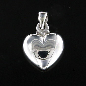 Hjärta i sterlingsilver 925, 16mm
