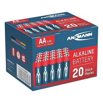 Batteri AA/LR6 1,5v 20-pack