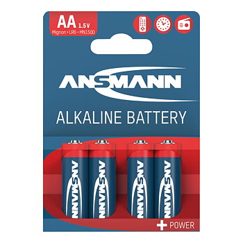 Batteri AA/LR6 1,5V 4-pack