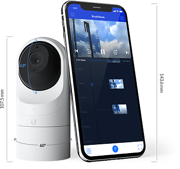 Ubiquiti UniFi G5-Flex Övervakningskamer