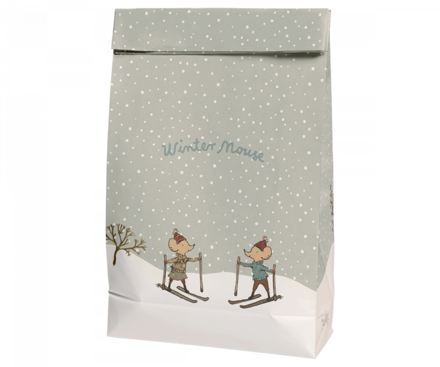 Gift Bag, Winter Mouse - Maileg