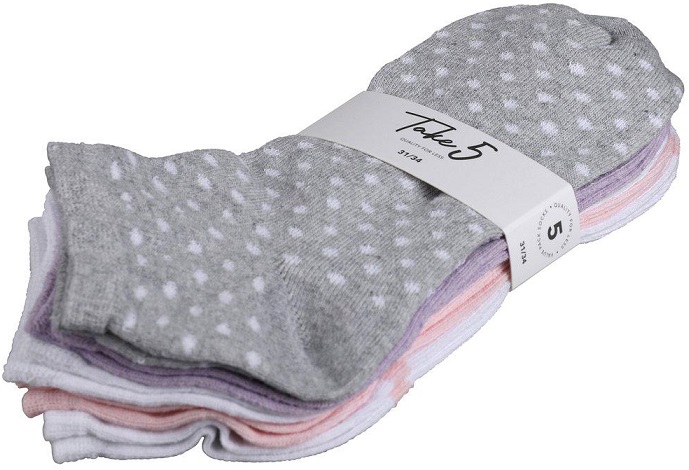 5-Pack Ankelstrumpor Barn