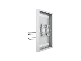 M Pro Series Enclosure 43" Column Medium White