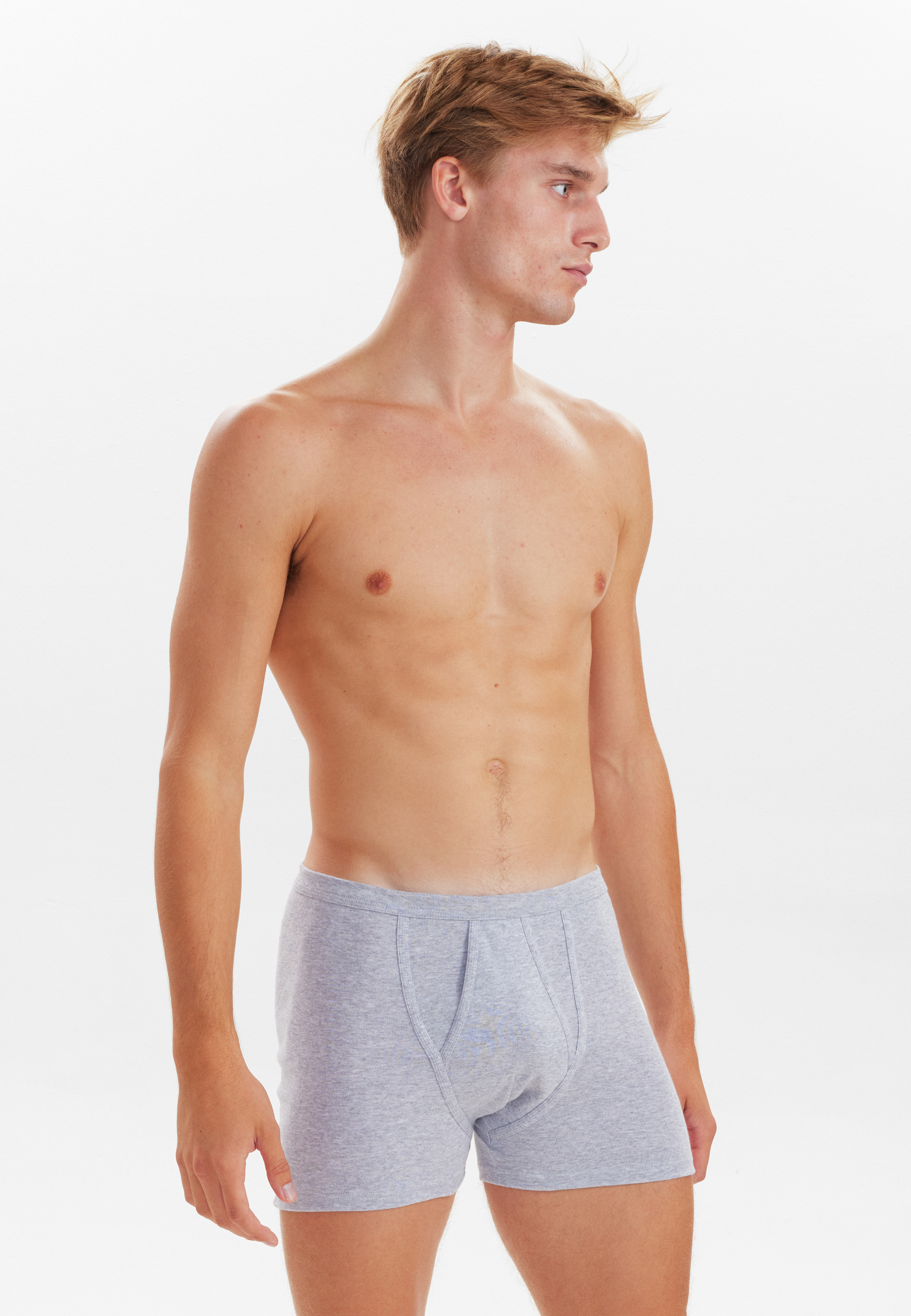 JBS Original - Boxer with fly - Grey - 2