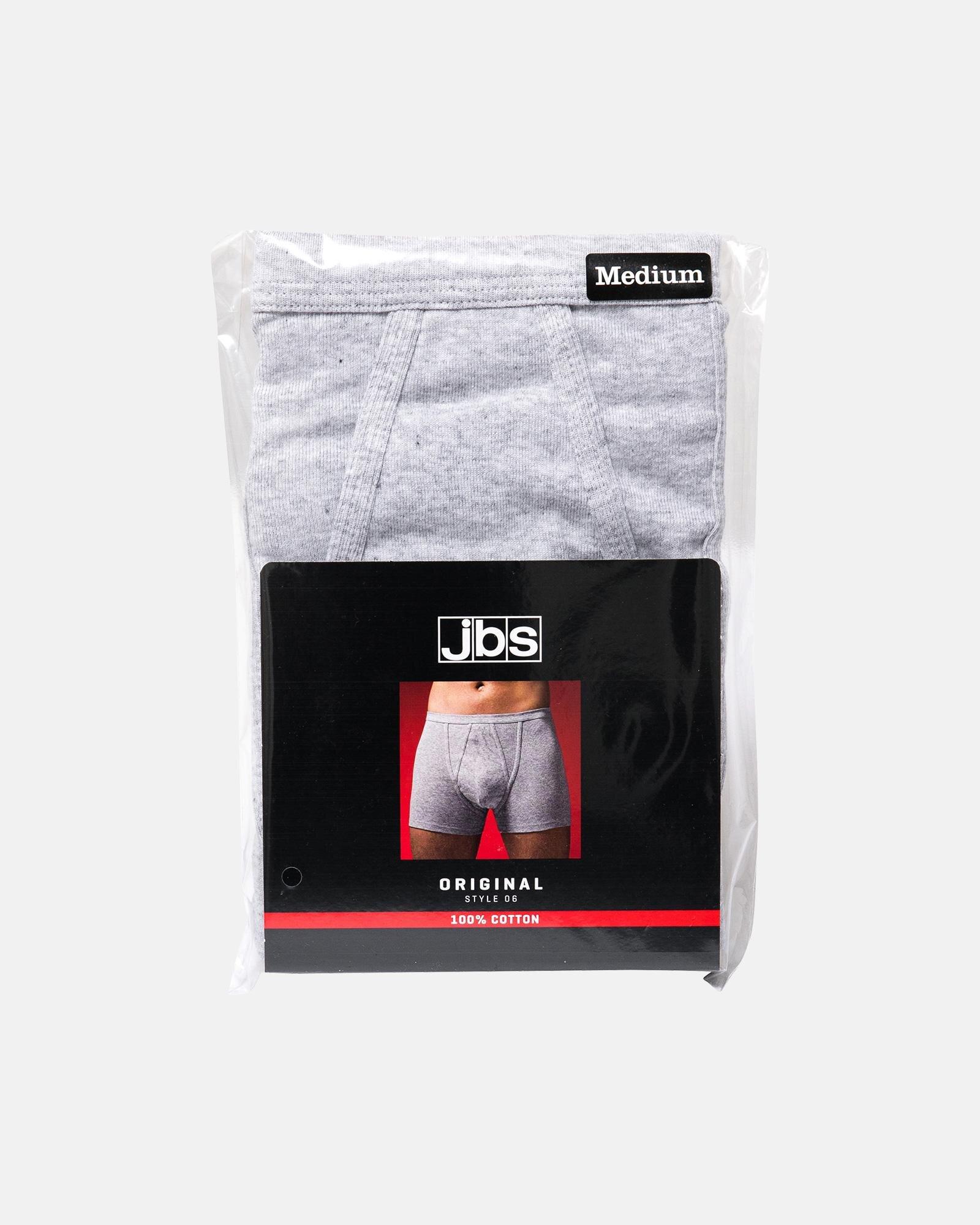 JBS Original - Boxer with fly - Grey - 5