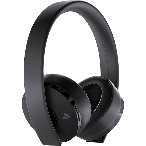 Original Sony PlayStation Gold Wireless Over-ear Headset - Svart