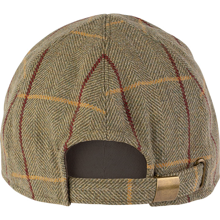 Keps i ullblandning. klassisk tweed - 5