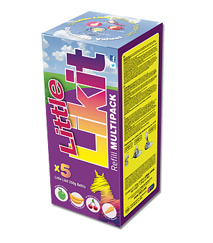 LIKIT Nuolukivi TÄYTTÖPAKKAUS 5x250 g