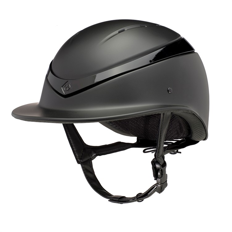 Ridhjälm Charles Owen Luna Wide Peak black matt/ glossy