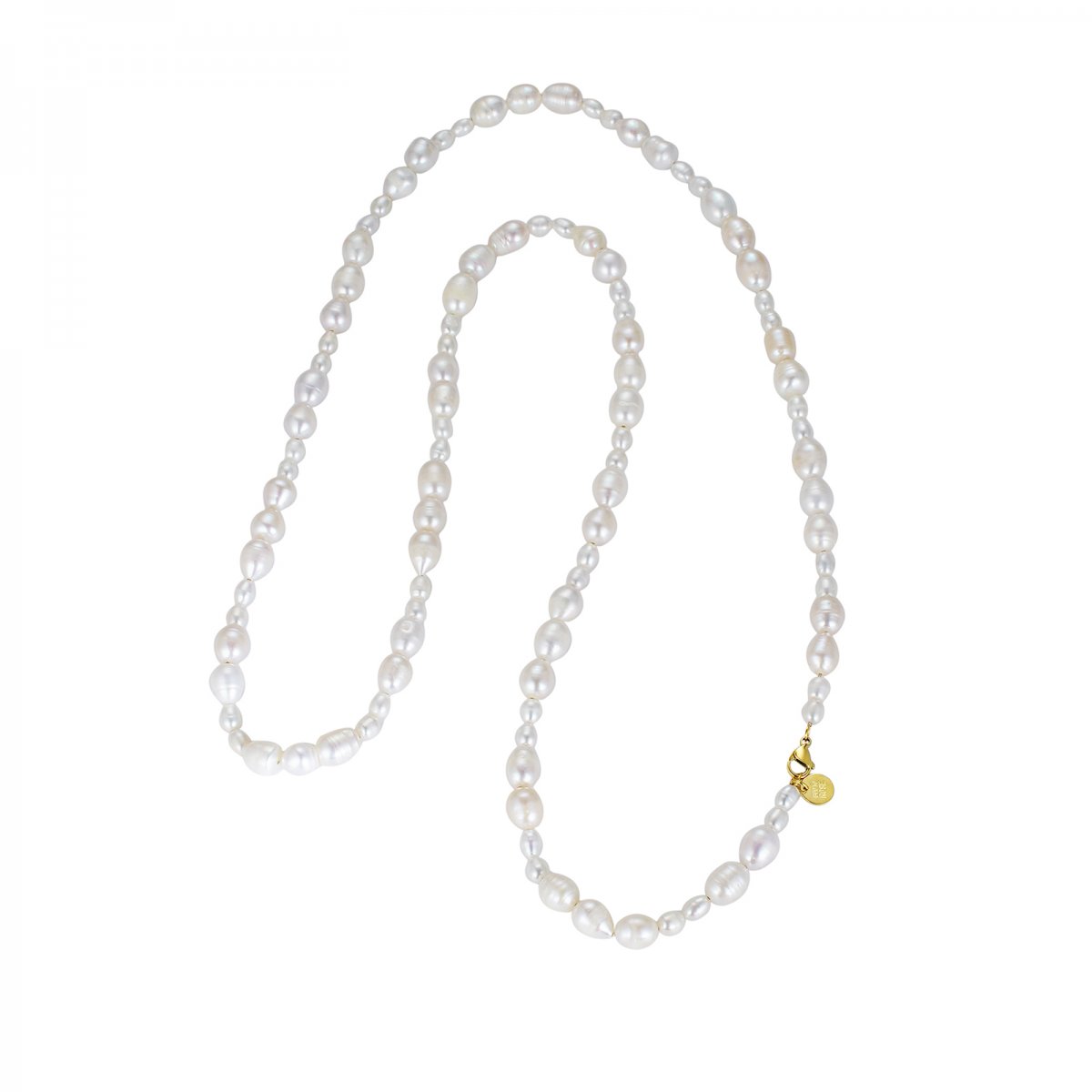 POSH PEARL LONG NECKLACE - 2