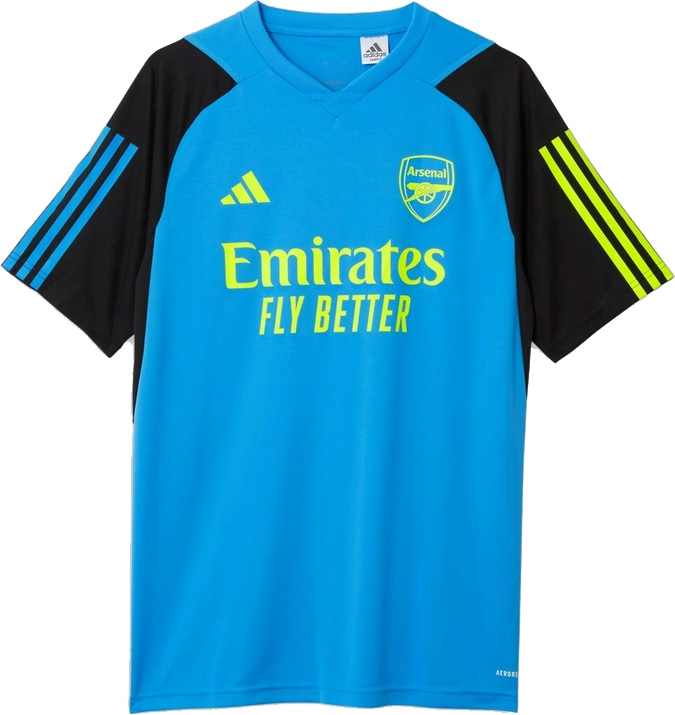 2023/2024 ARSENAL ADIDAS TIRO TRAINING SHIRT - LJUSBLÅ