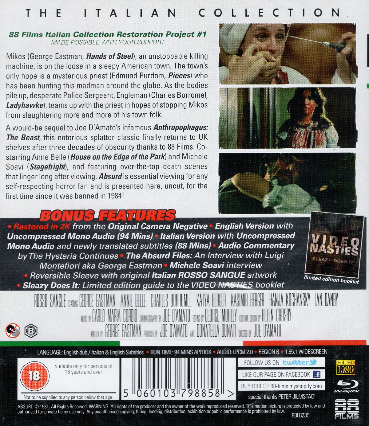 Absurd (ej svensk text) (Blu-ray) - 2