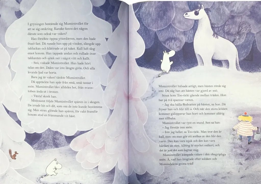 Mumintrollen och den första snön - 4
