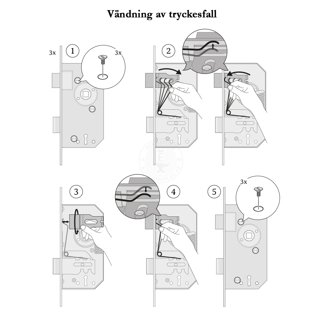Låskista/ instickslås 5220 - 5
