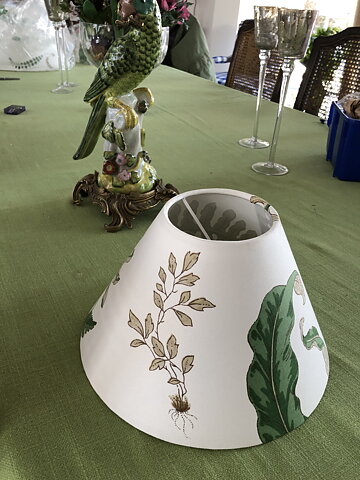 Stensöta lampskärm