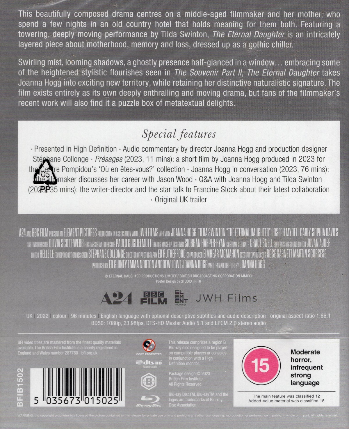 The Eternal Daughter (Limited Edition) (ej svensk text) (Blu-ray) - 2