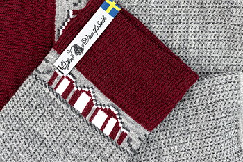 SKAFTÖ GRÅ, CHAUSSETTE EN LAINE MÉRINOS