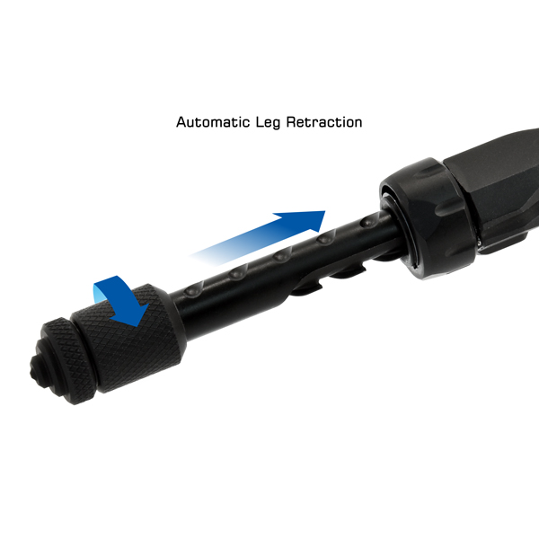 UTG PRO Bipod, 7"-9" Center Height, Picatinny - 7