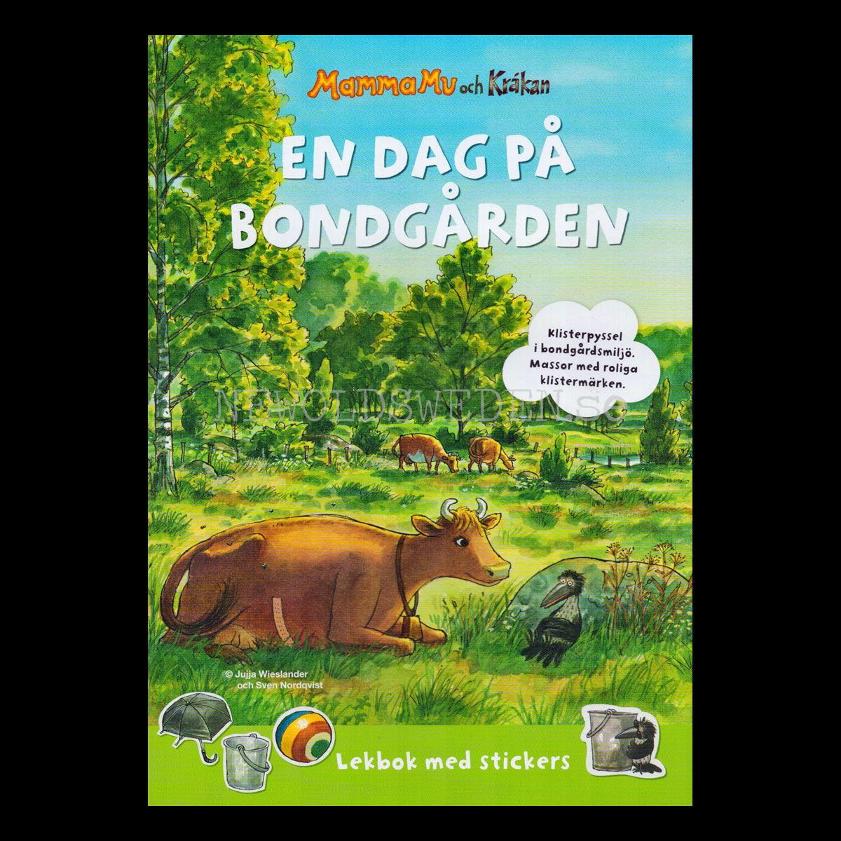 Mamma Mu och Kråkan EN DAG PÅ BONDGÅRDEN - L50