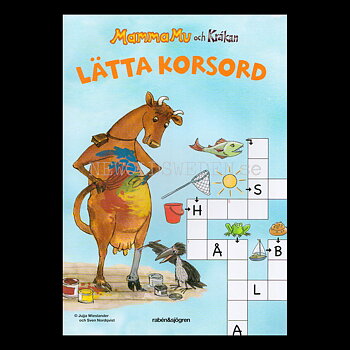 Mamma Mu och Kråkan LÄTTA KORSORD - L40