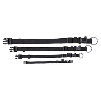 Premium halsband Svart 15mm x 30-45cm