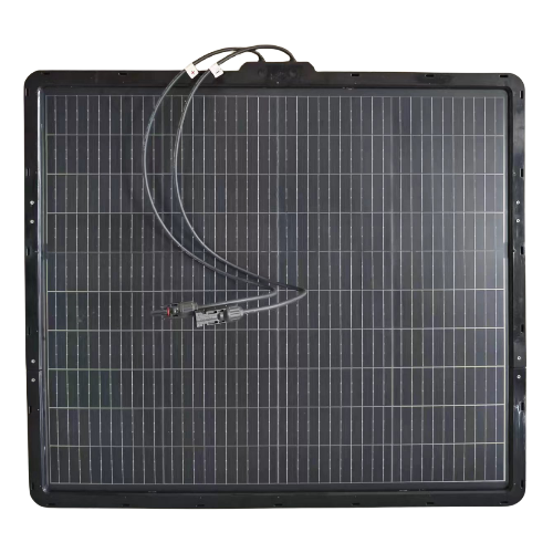 Solpanel lättvikt med plastram 100W - Solmax  CPV ytbeläggning  